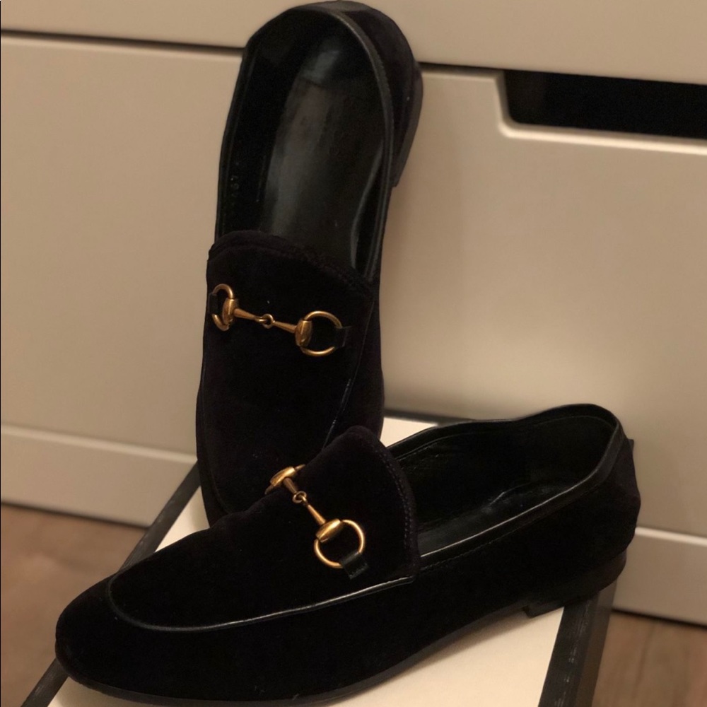 Gucci Jordaan Suede loafers
